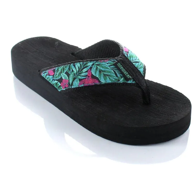 Tidewater Tropical Forest Flip Flops