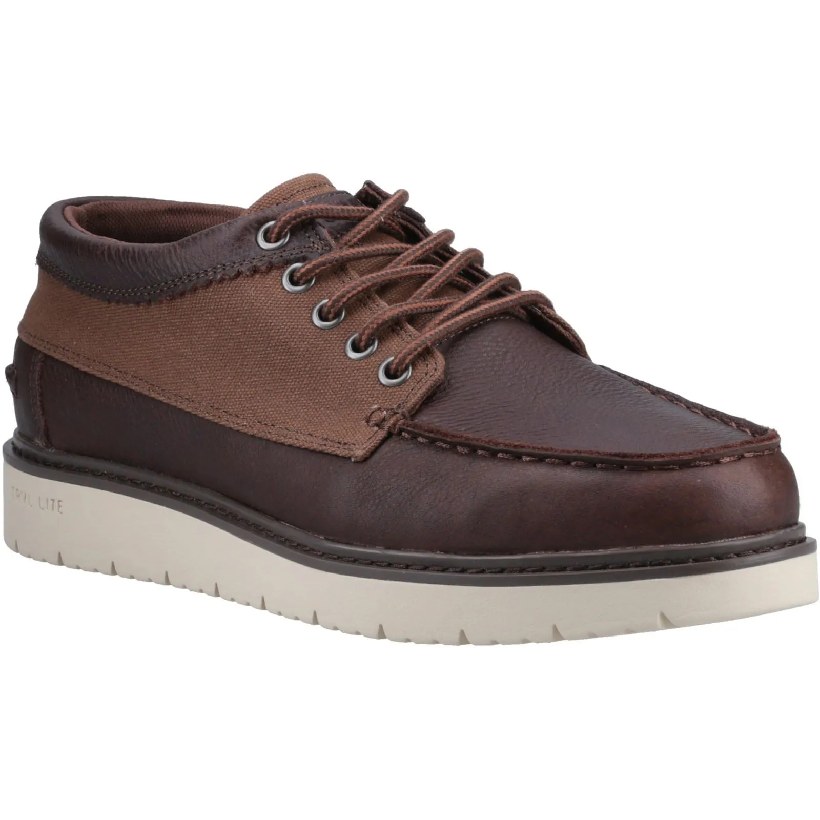 TOMS TRVL Lite Forrest Leather Men's Brown Lace-Up Shoes