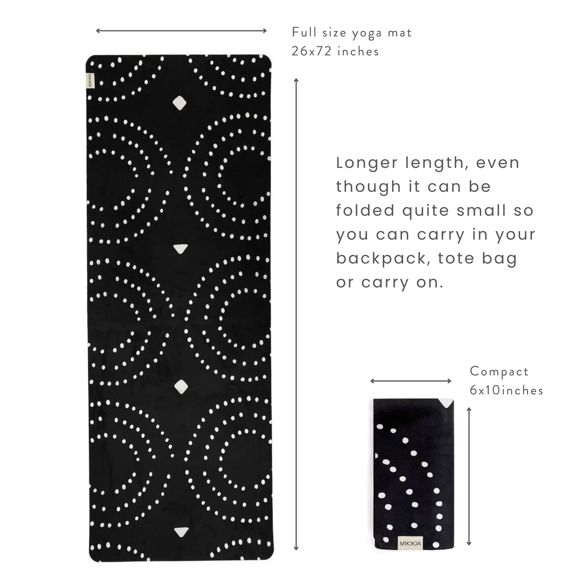 Travel Yoga Mat – Dancing Chakra