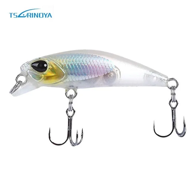 TSURINOYA DW29 Outdoor 42MM Fishing Lure Soft Baits  Hard Fishing Lure Crank Bait 10 Colors Fish Lures 3D Eyes Lures