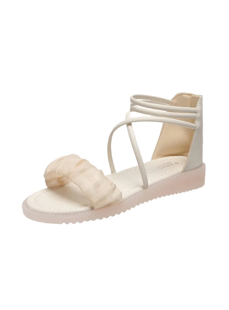 Uniwim Summer beach by the seaside sandals Casual Roman Flat Sandals