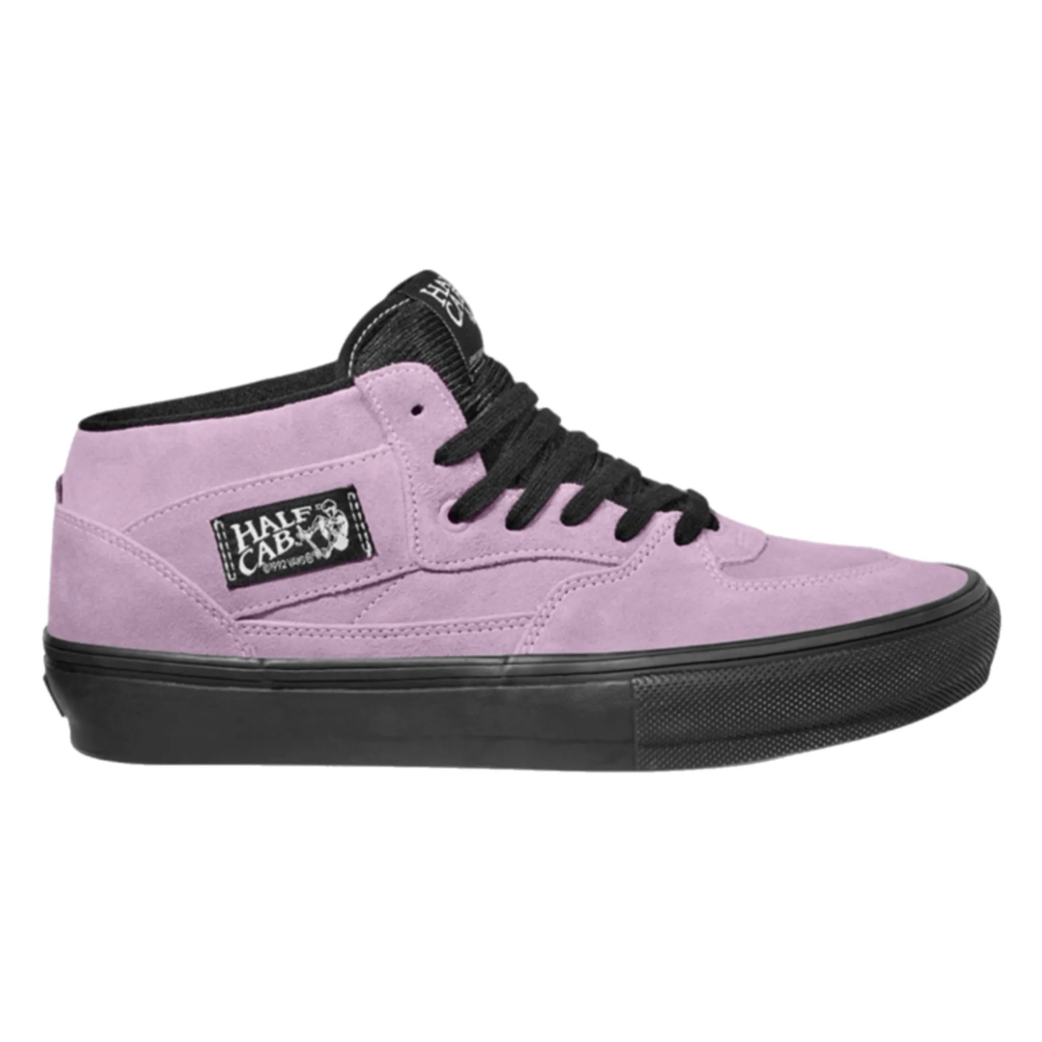 VANS FOOTWEAR HALF CAB LAVENDER BLACK