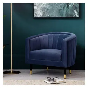 Vera Armchair Twilight Velvet