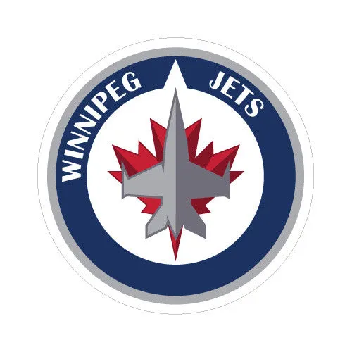 Winnipeg Jets NHL Round Decal