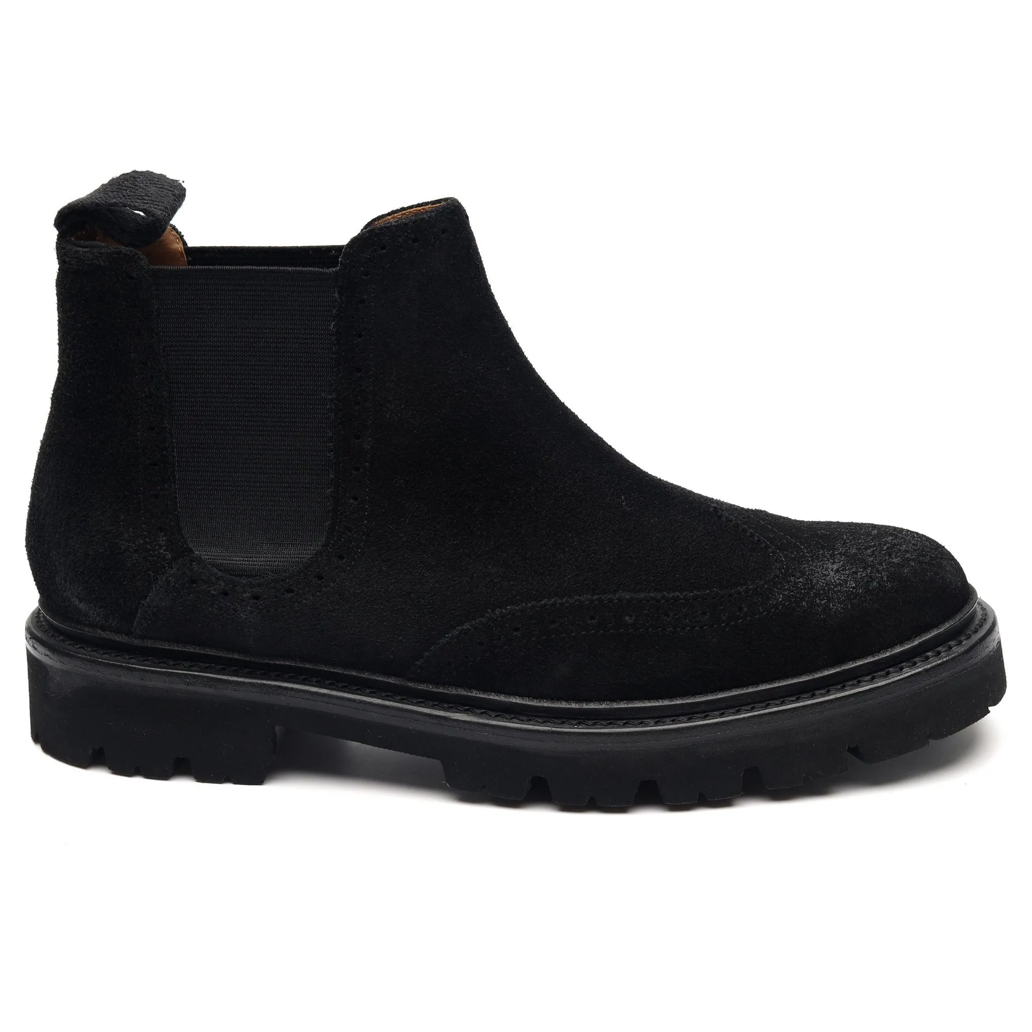 Women's 'Arlo' Black Suede Chelsea Boots UK 8