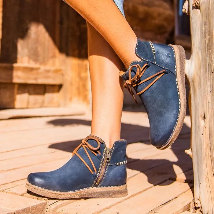 Women's Born Calyn Color: Navy Indigo Distressed (Blue)