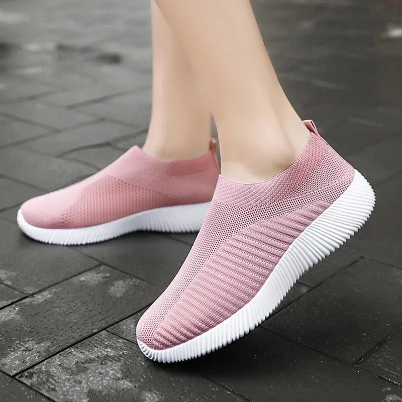 Women's Casual Shoes Flat Breathable Lightweight Sneakers #06-LYD223