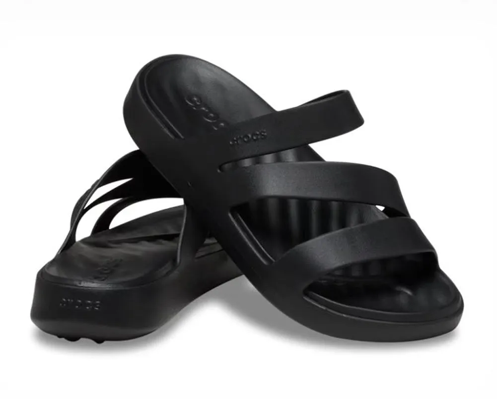 Womens Getaway Strappy in Black by Crocs