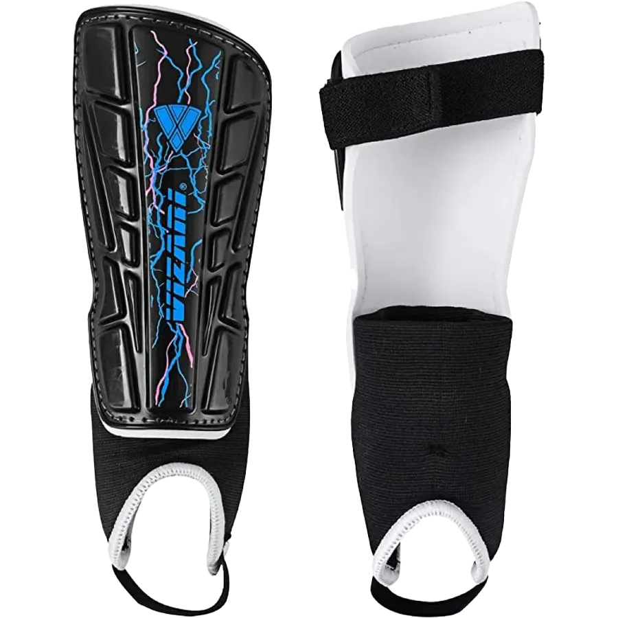 Zodiac Soccer Shin Guards W/ Detachable Ankle Protection